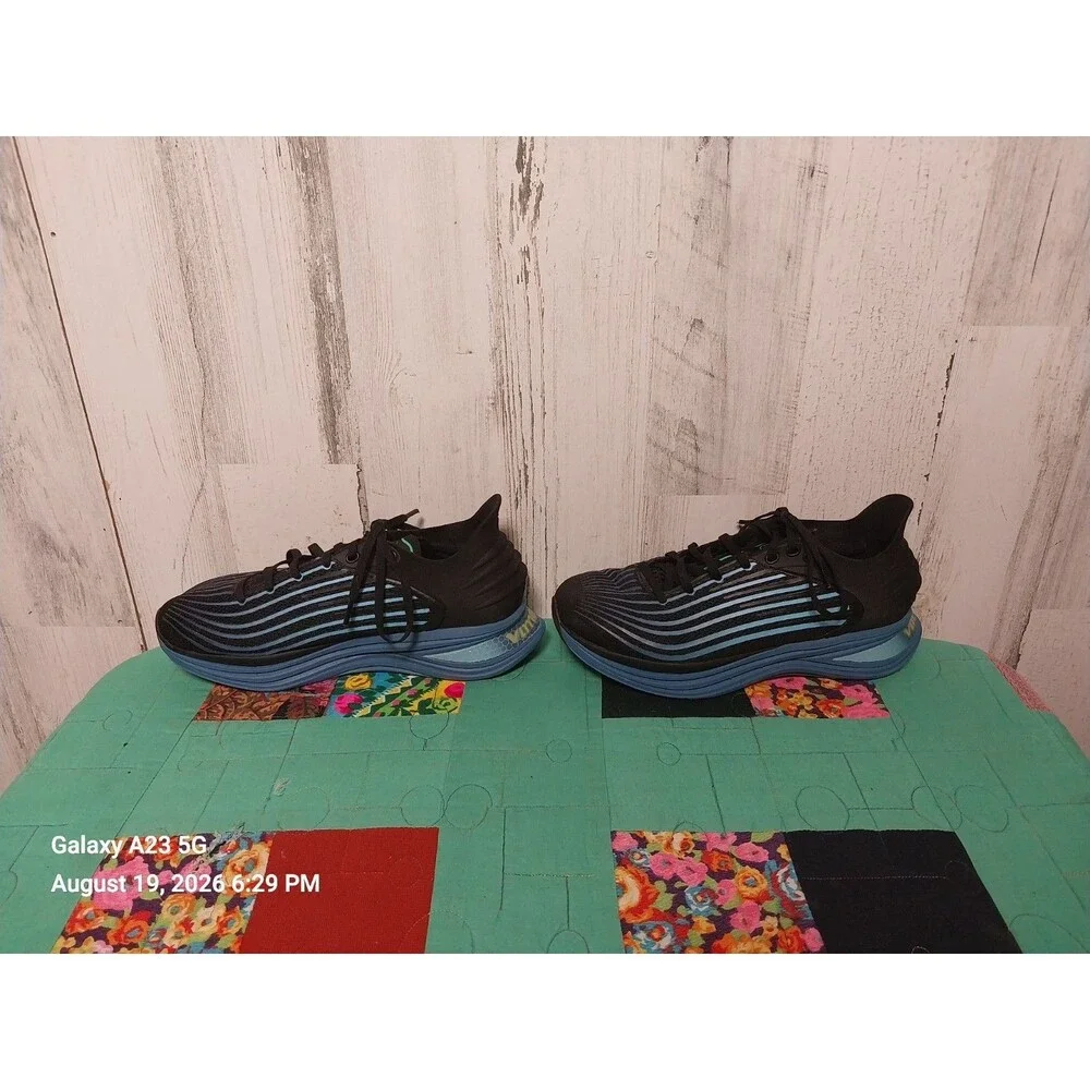 Vimazi Women's Z50 Running Shoes 8.5 Blue Black